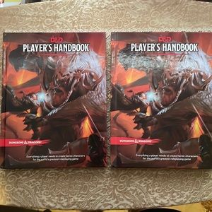 SET OF 2 D&D 5th Edition Player’s Handbooks